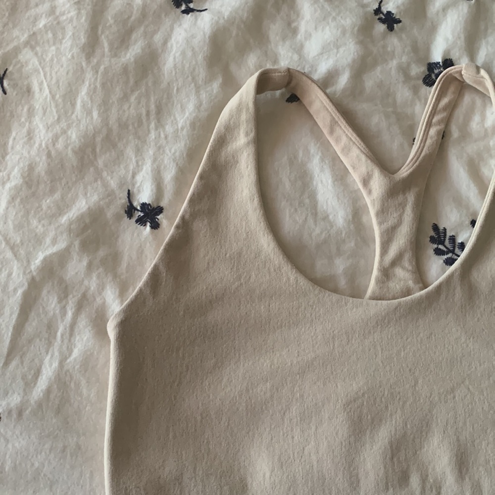 crop top/bra light sand color